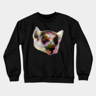 Lemur Disco Crewneck Sweatshirt